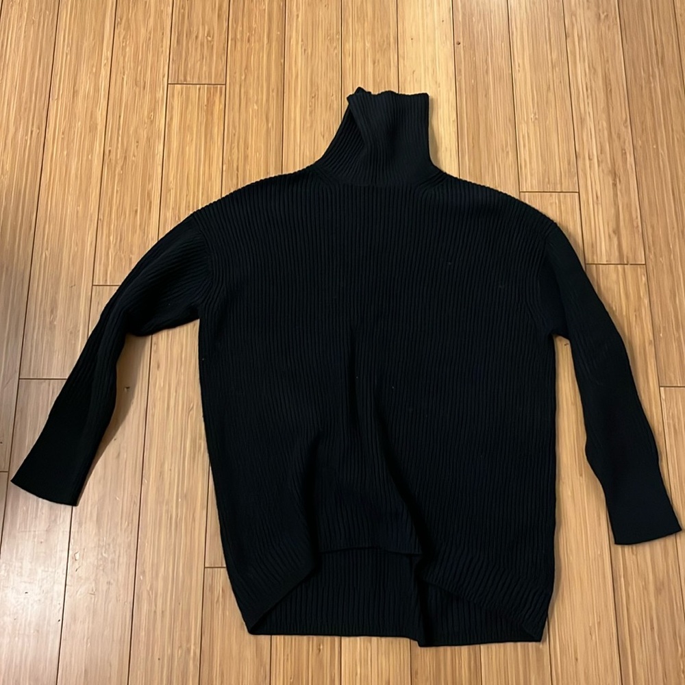 Jcew Black turtleneck sweater